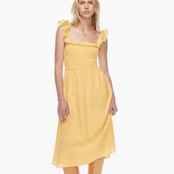 SOLD!!! Brand New Wilfred Reminiscent dress — white - Picture 4 of 4